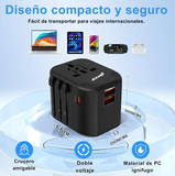 CARGADOR DE CELULAR UNIVERSAL - ADAPTADOR DE VIAJE