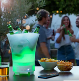 BALDE CHELERO  CON PARLANTE BLUETOOTH Y LUCES RGB